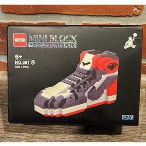 NEW! Nike Air Jordan Shoe Chicago Bulls BUILDING BLOCKS SET Michael Jordan